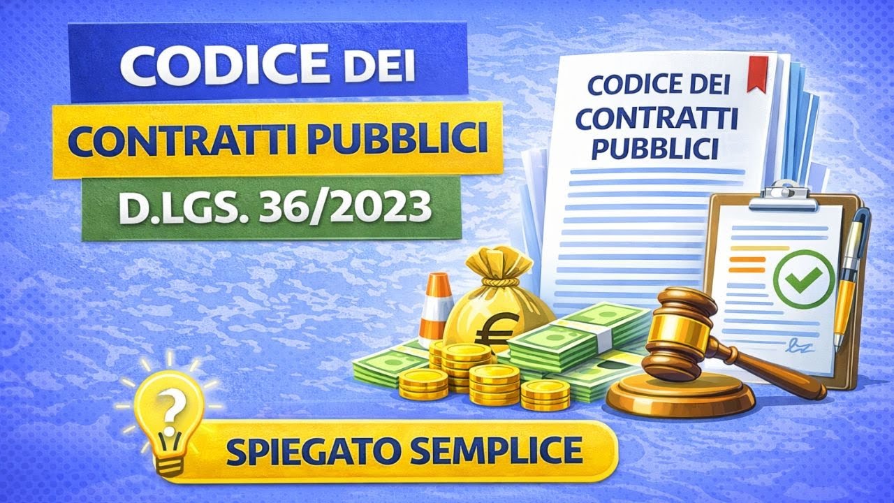 Codice dei contratti pubblici (D.Lgs. 36/2023) e soglie  2026 aggiornate
