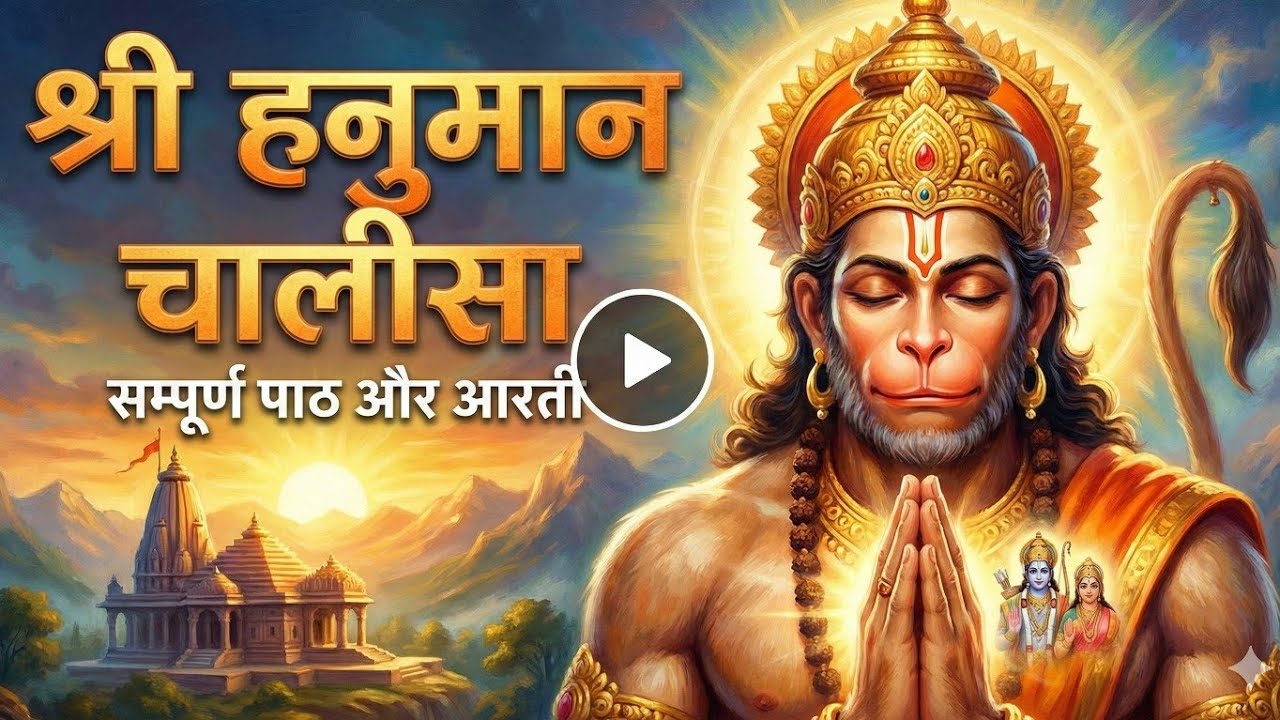  सभी संकटों का नाश करने वाली - श्री हनुमान चालीसा