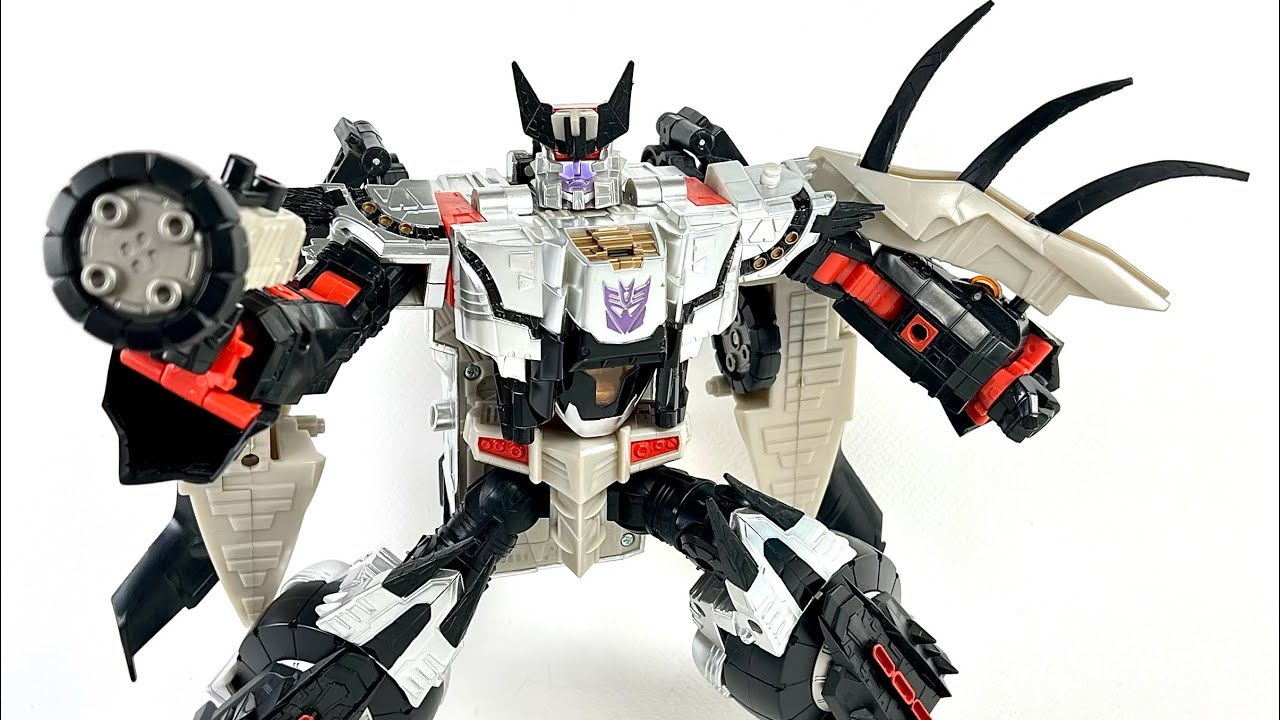 ALL HAIL Galvatron!!! Transformers Cybertron Galaxy Force Leader Class Galvatron Chefatron Review