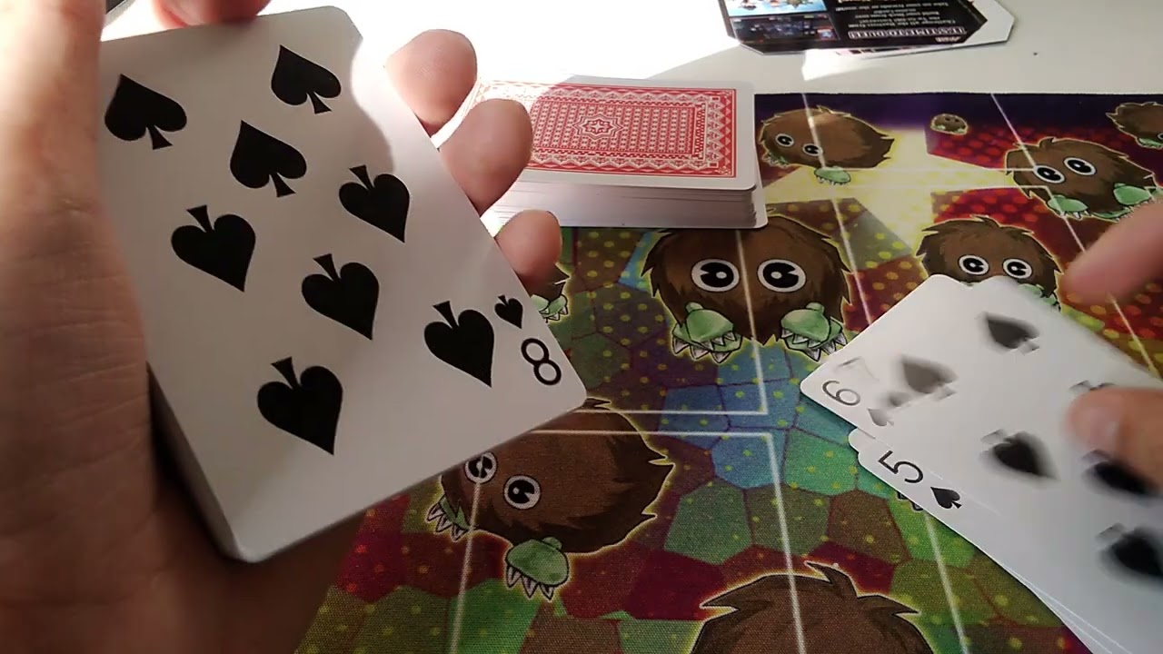Opening playing cards ASMR