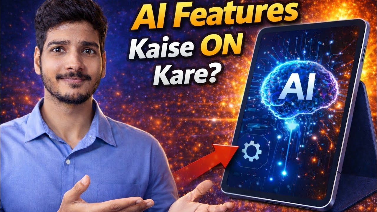 Xiaomi Pad 7 AI Features Full Review + AI ON Karne Ka Sahi Method #xiaomipad7 #aifeatures 