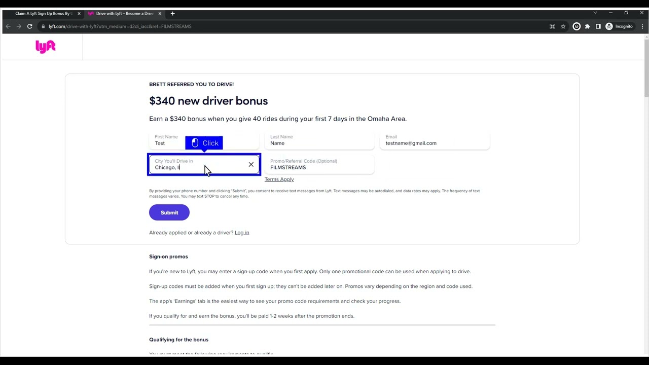 How to Apply A Lyft Referral Code
