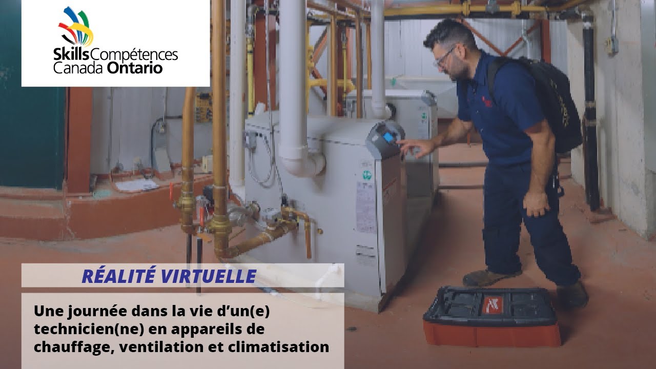 Une journée dans la vie d’un(e) technicien(ne) en appareils de chauffage, ventilation, climatisation