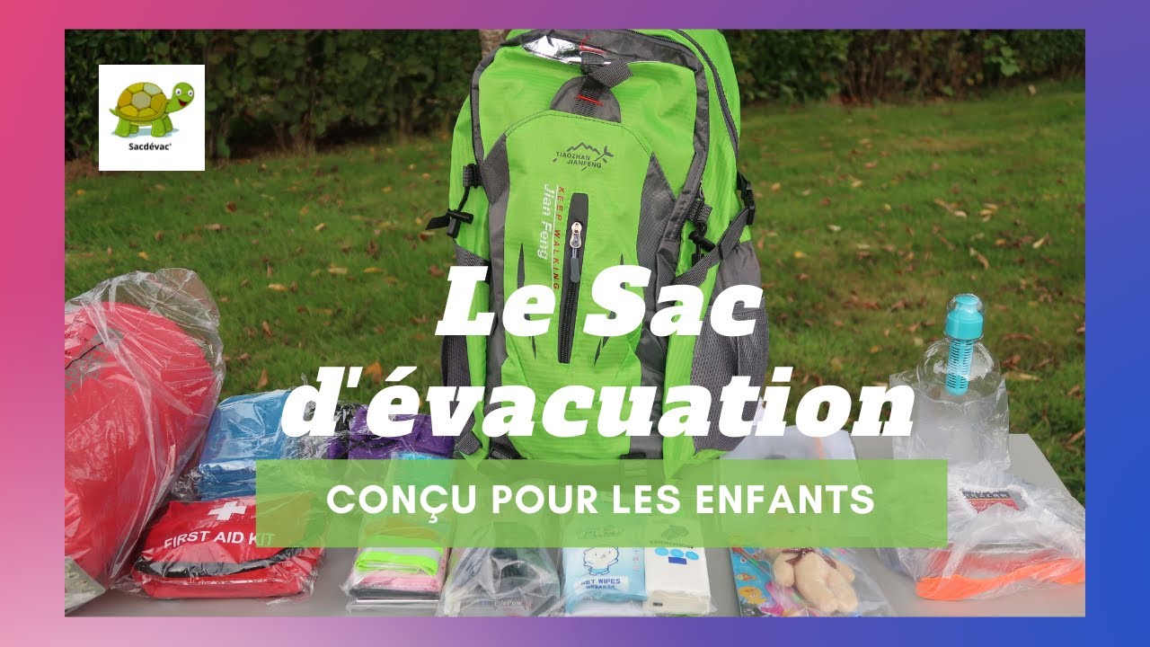 Sac d'évacuation: Spécial Enfants