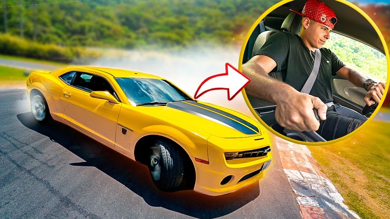 FINALMENTE FIZ DRIFT COM O CAMARO DE VERDADE !