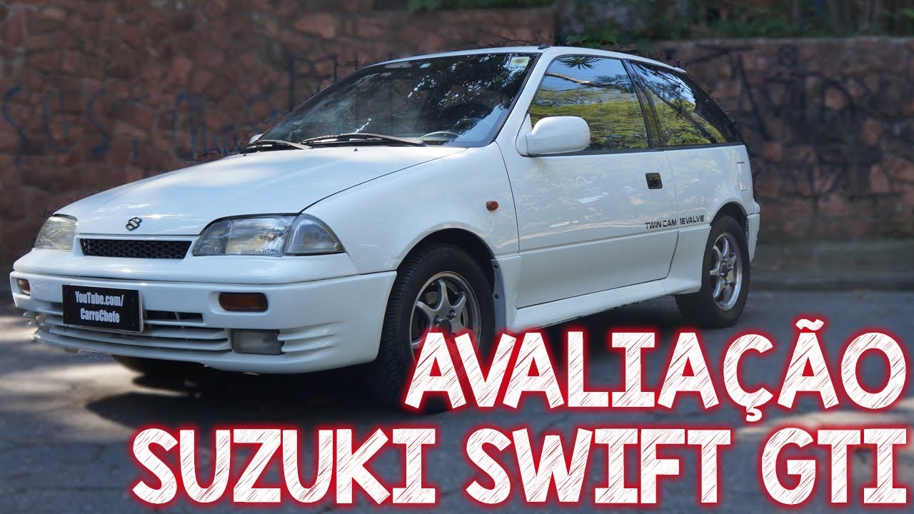 Avaliação Suzuki Swift GTI 1995 - Vai te surpreender o quanto CORRE!