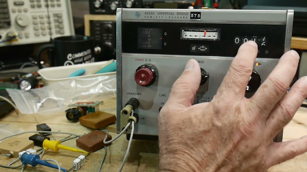 #1034 Hewlett-Packard 4260A LCR Meter (part 4 of 4)