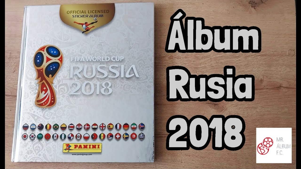 Álbum FIFA World Cup "Rusia 2018" PLATINIUM (Completo) PANINI