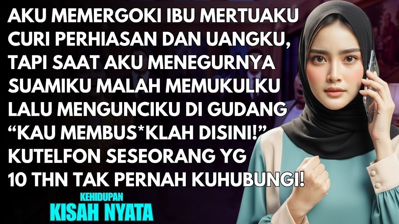 KUPERGOKI IBU MERTUA MENCURI UANGKU NAMUN SUAMI MALAH MEMBELANYA - KUTELFON SESEORANG UNTUK BALAS...