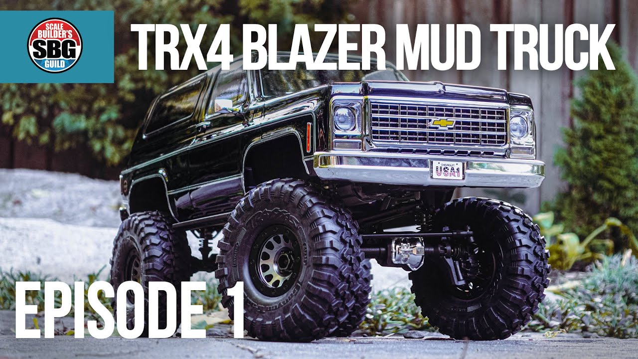 Traxxas TRX4 Blazer Mud Truck - Ep1 - Lift Kit Install