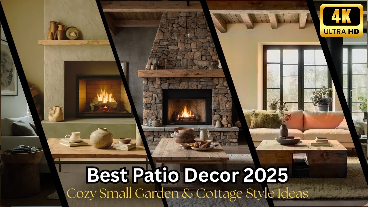 Patio Decor Trends 2025 | Cozy Cottage & Small Garden Style Ideas
