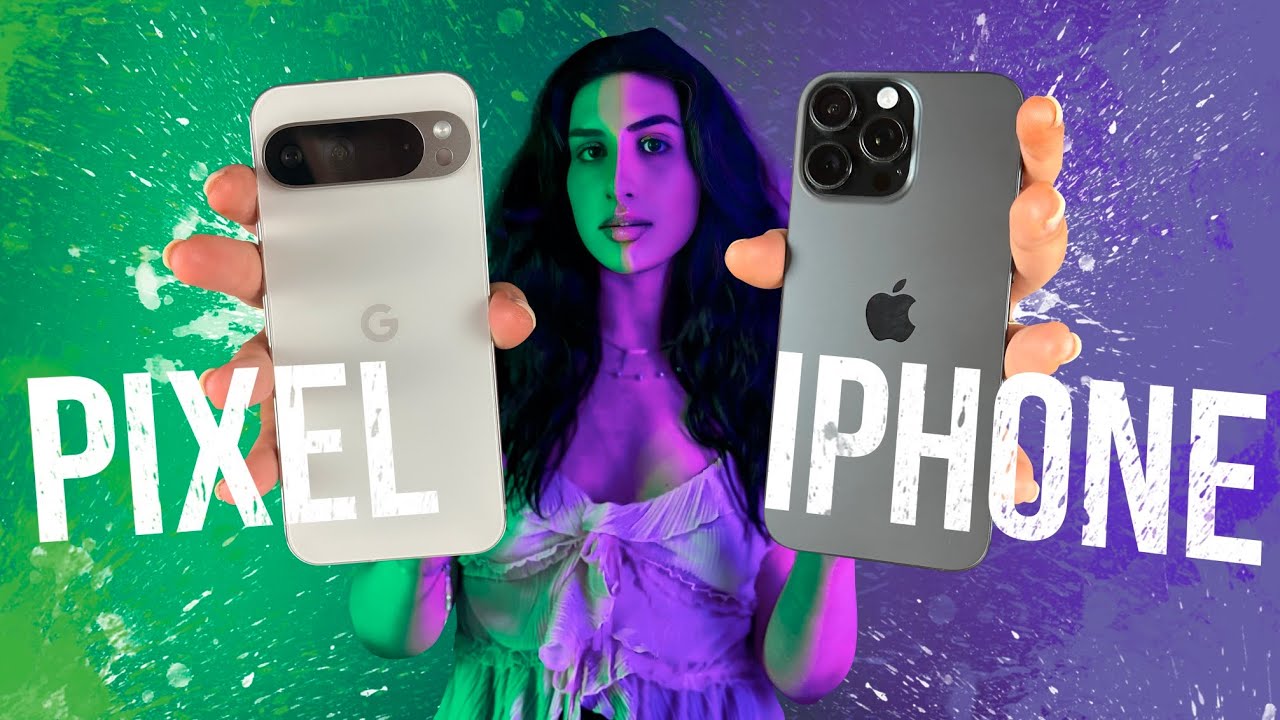 PIXEL 9 PRO XL лучше чем IPHONE 16 PRO MAX? Женское сравнение американских КАМЕРАФОНОВ!