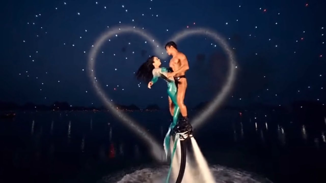 Water Ballet Flyboard Performance