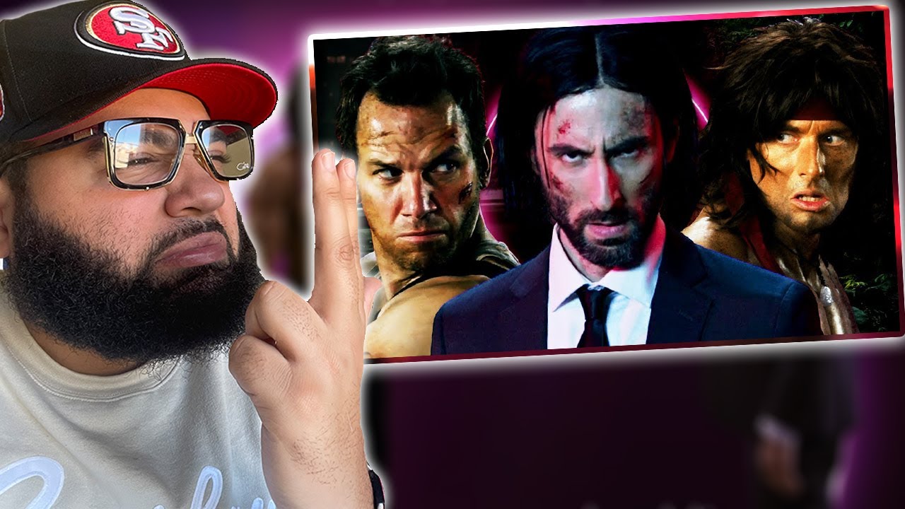 БЕЗУМНАЯ БИТВА!! Джон Уик против Джона Рэмбо против Джона Макклейна. Epic Rap Battles Of History ...