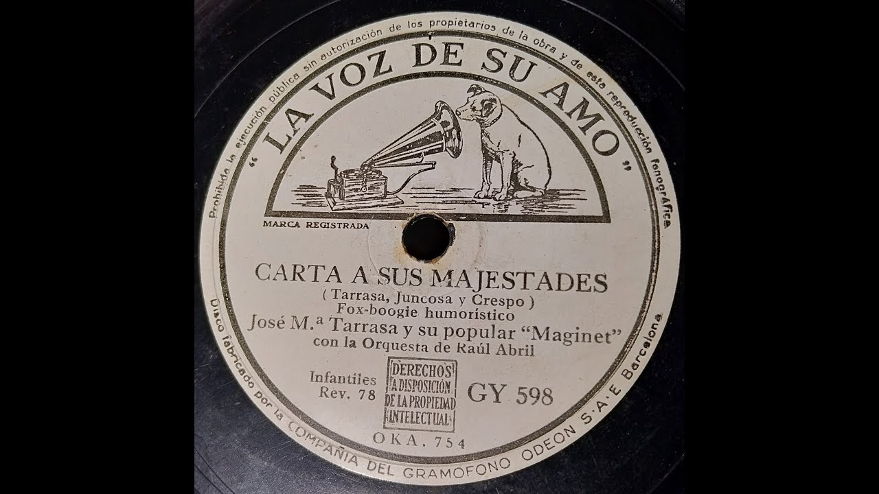 Carta a sus Majestades - José M.ª Tarrasa
