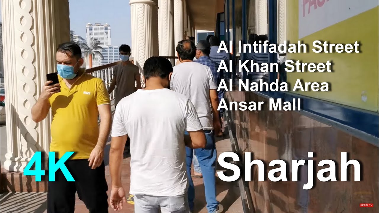 Sharjah - Driving from Al Intifadah Street to Al Nahda 4K