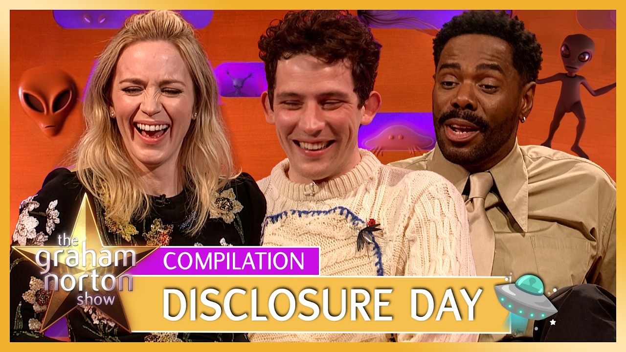 Disclosure Day Has Arrived On The Graham Norton Show 🛸