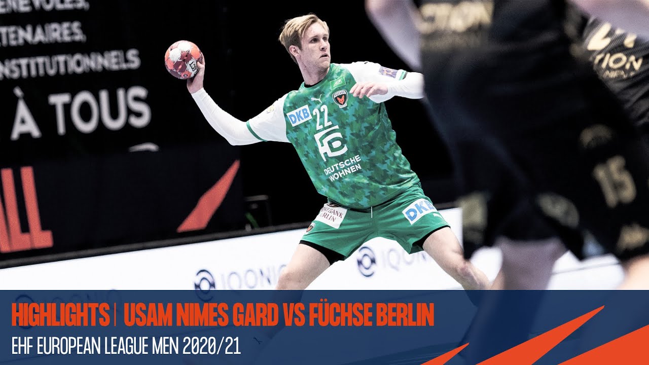 HIGHLIGHTS | USAM Nimes Gard vs F&uuml;chse Berlin | Round 2 | EHF European League Men 2020/21