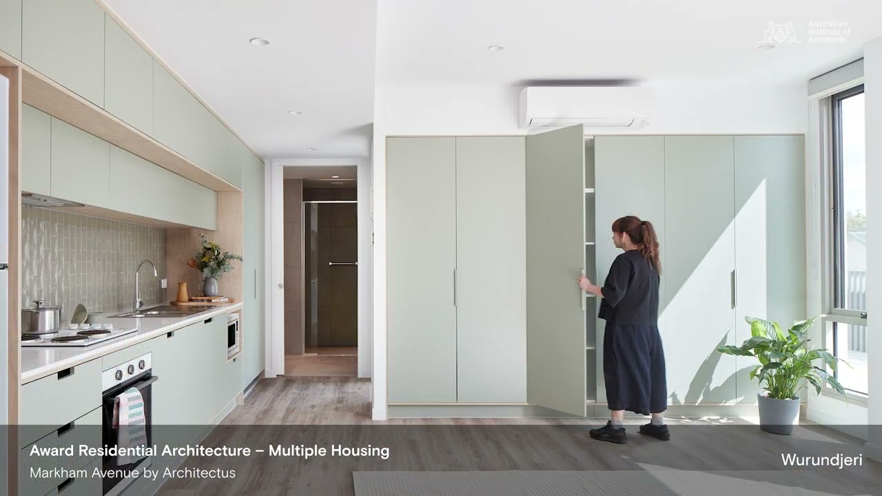 Award for Residential Architecture &ndash; Multiple Housing | Markham Avenue by Architectus