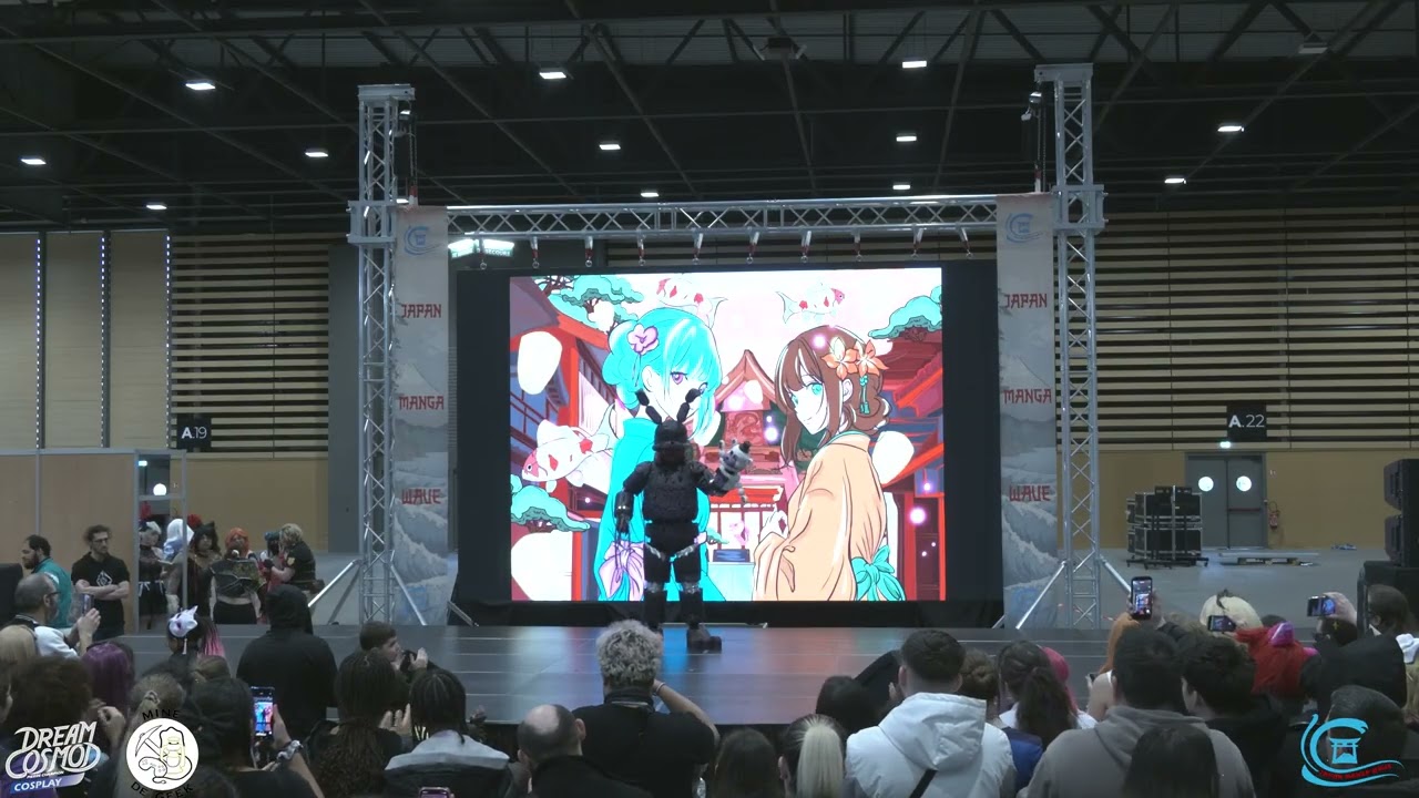 [h14] - ST ETIENNE JAPAN MANGA WAVE - Twisted Spring bonnie (PNAF) - CONCOURS COSPLAY