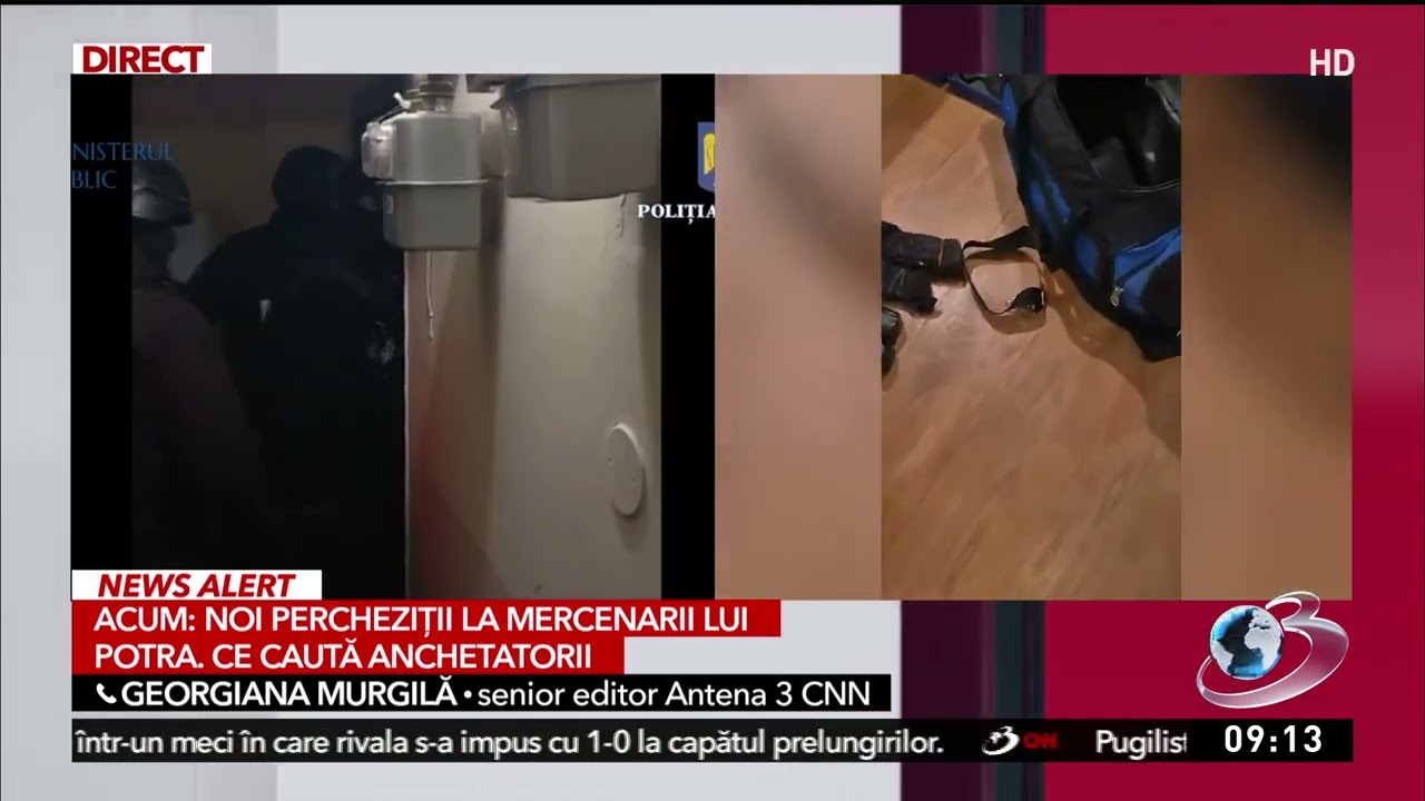 Noi percheziții la mercenarii lui Horațiu Potra