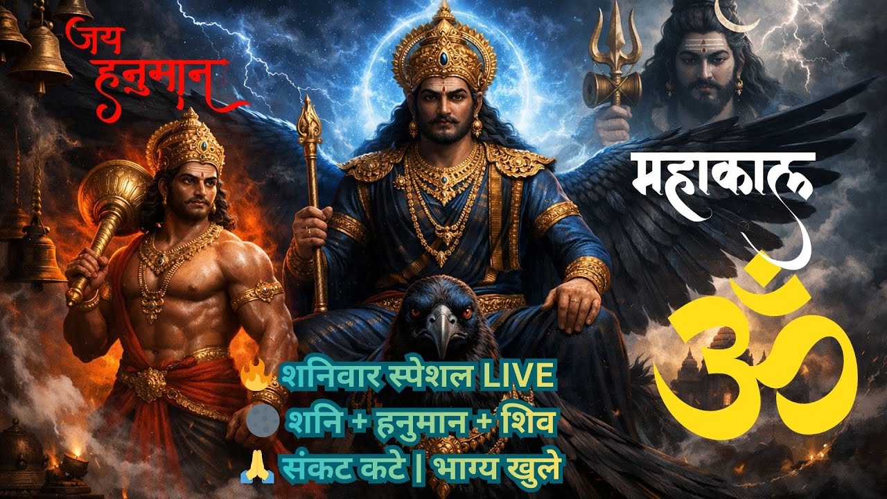 शनि देव कृपा | हनुमान जी रक्षा | महादेव आशीर्वाद | शनिदेव हनुमान शिव भजन | Saturday Special