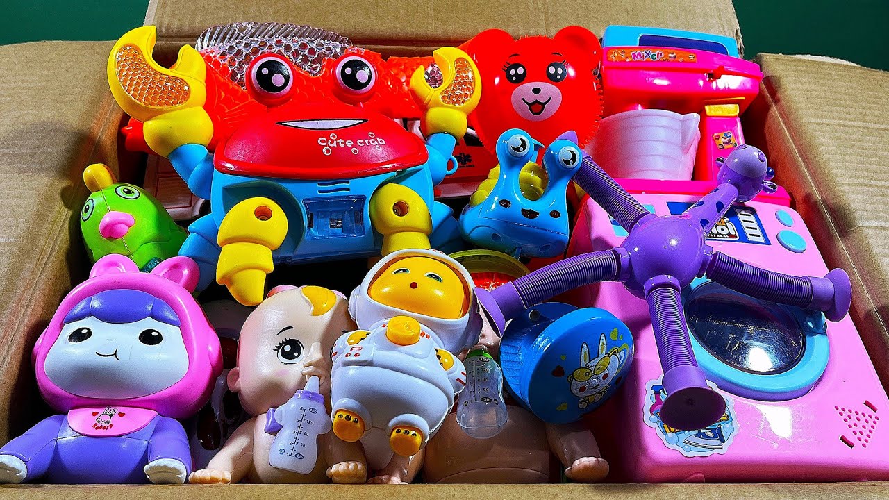 11.26 Minutes Satisfying with Unboxing Pink Princess House Toys Play Set Review Toys｜ASMR