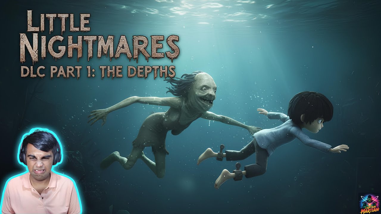 yeh batsurat jalpara peeche hi pad gaya !!! | Little Nightmares DLC #1