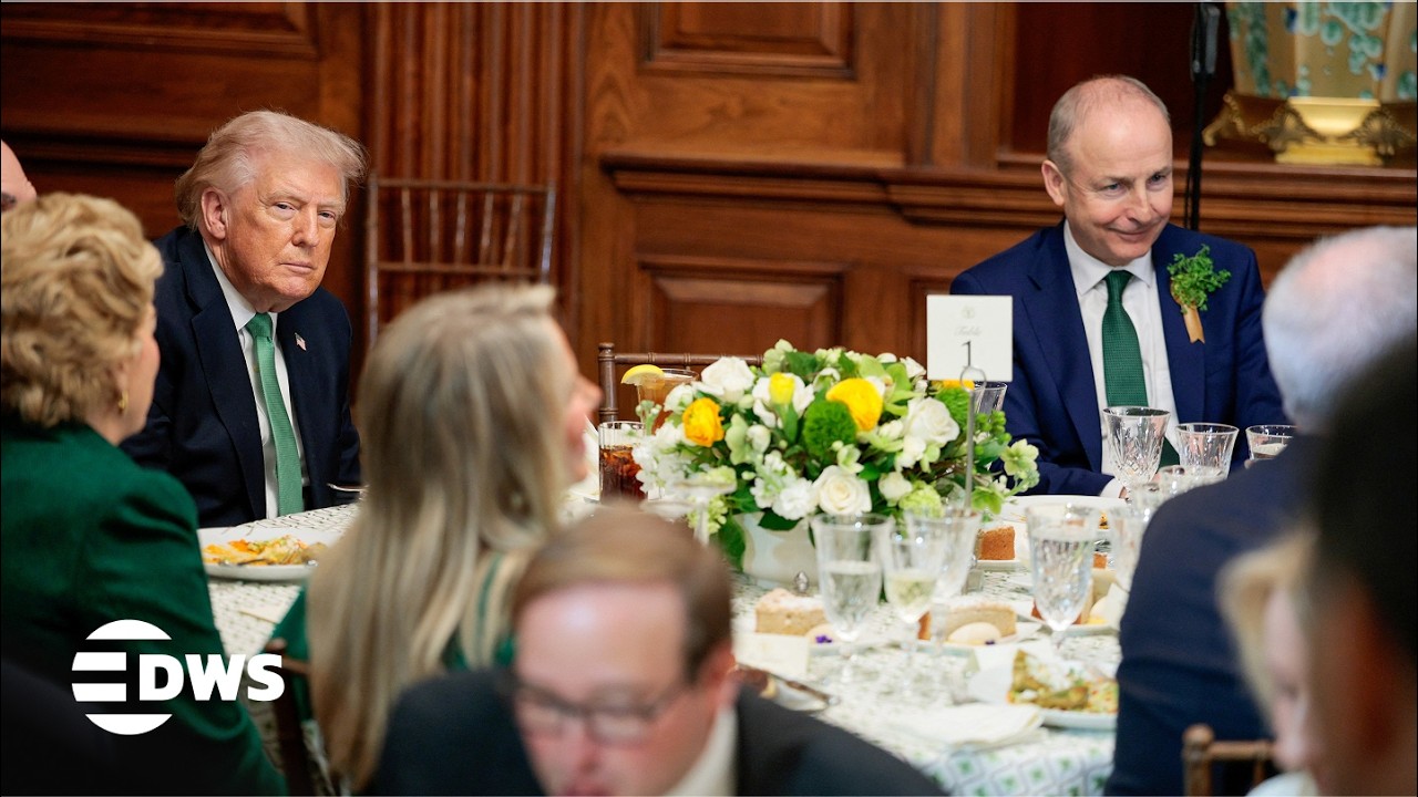 FULL EVENT: President Trump and Speaker Johnson Host Irish Taoiseach Martin at U.S. Capitol | AC15