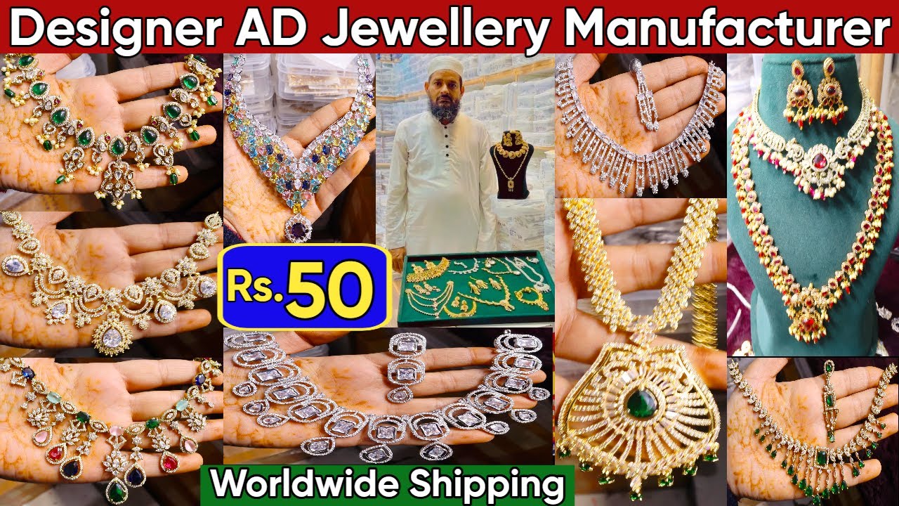 Premium Designer AD Jewellery Collection 2026 | Exclusive Indo-Western Brida AD Jewellery in Delhi