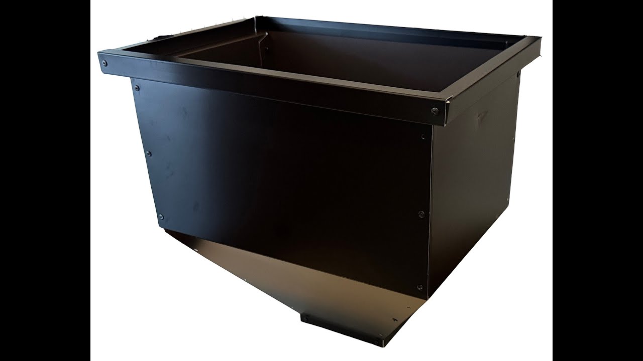 DIY 4 Panel Scupper/Rain Water Collection Box