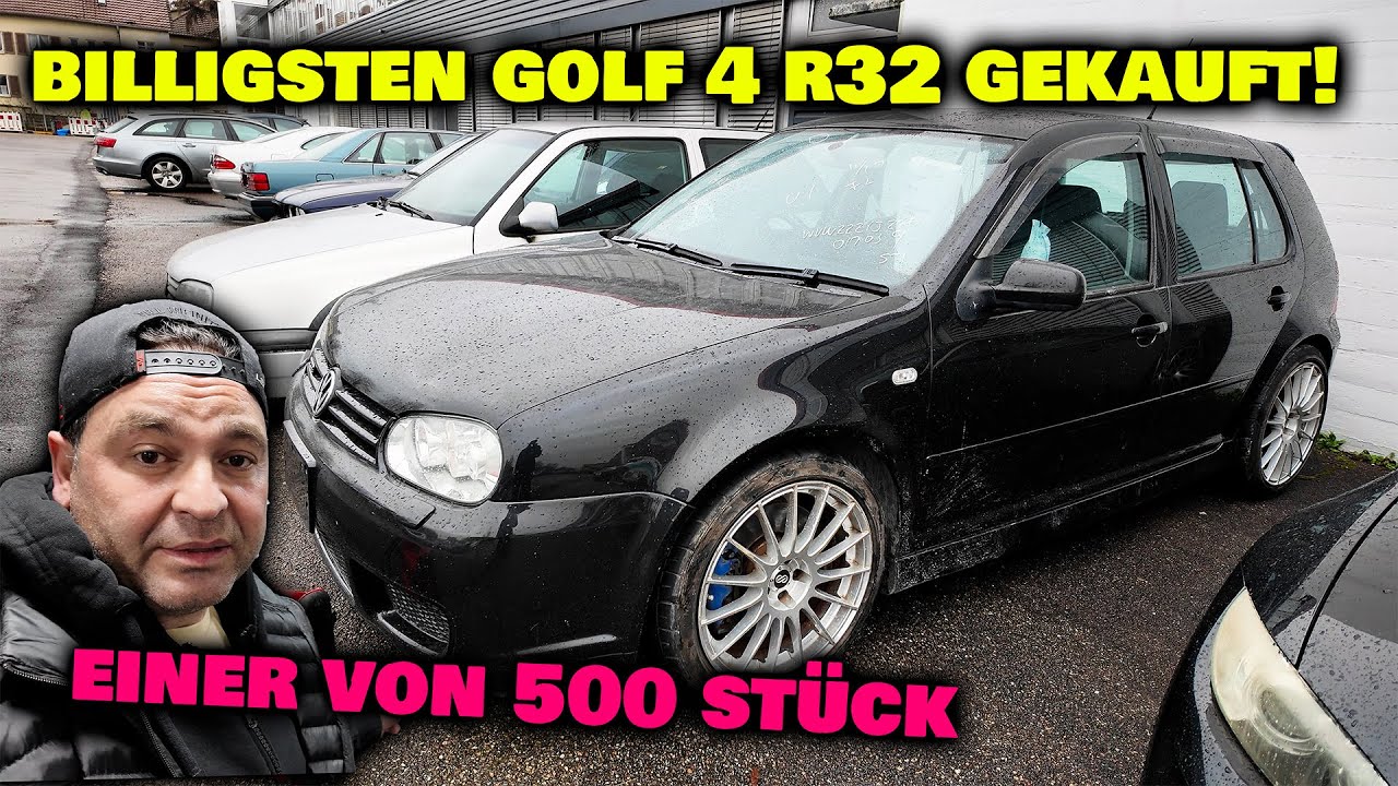 Billigsten Golf 4 R32 der Welt gekauft! - Einer von nur 500 Exemplaren!
