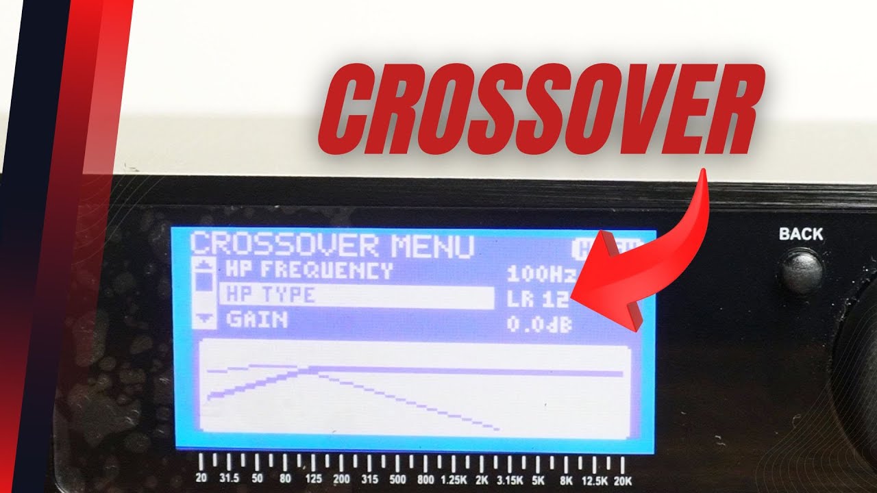 How to Setup the DBX Driverack PA2 Crossover