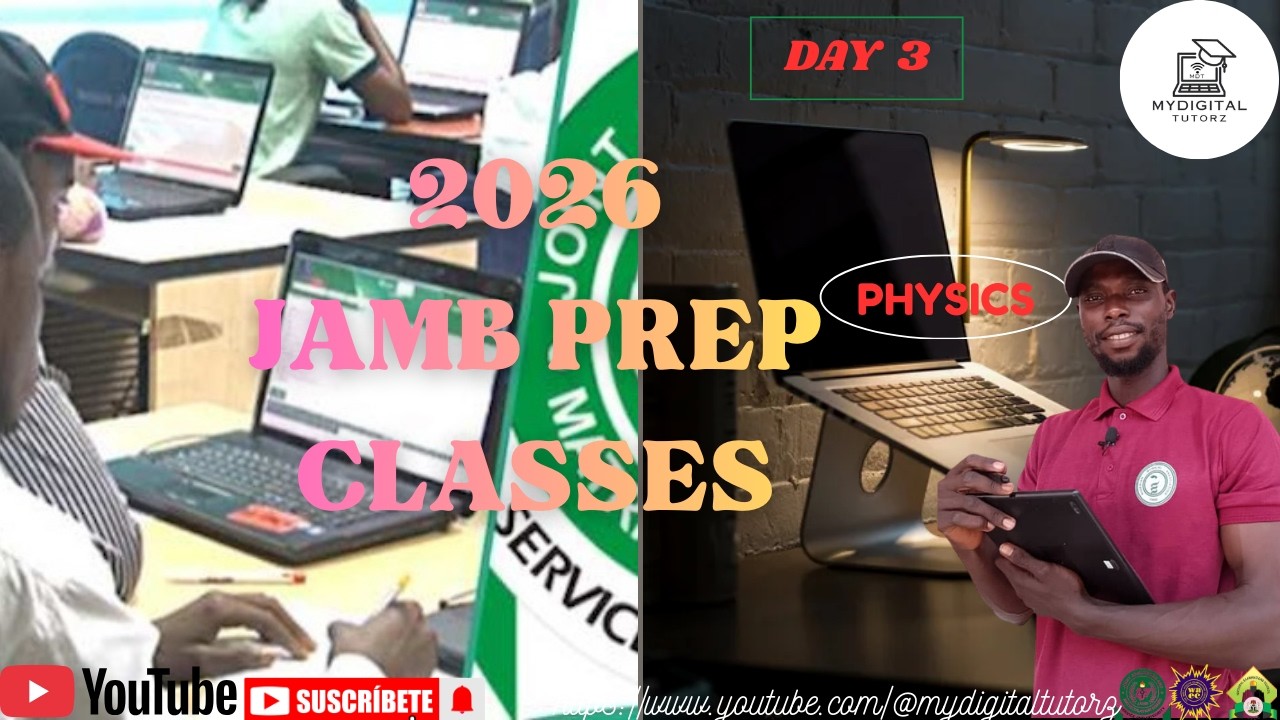 JAMB Physics Practice Session, Day 3 | 2025 Past Questions Explained | Q 21–30 | 2026 Prep Guide.