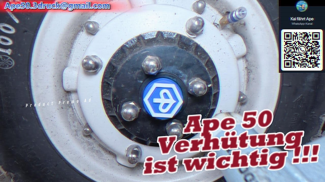 Ape 50 -  Verhütung ist wichtig