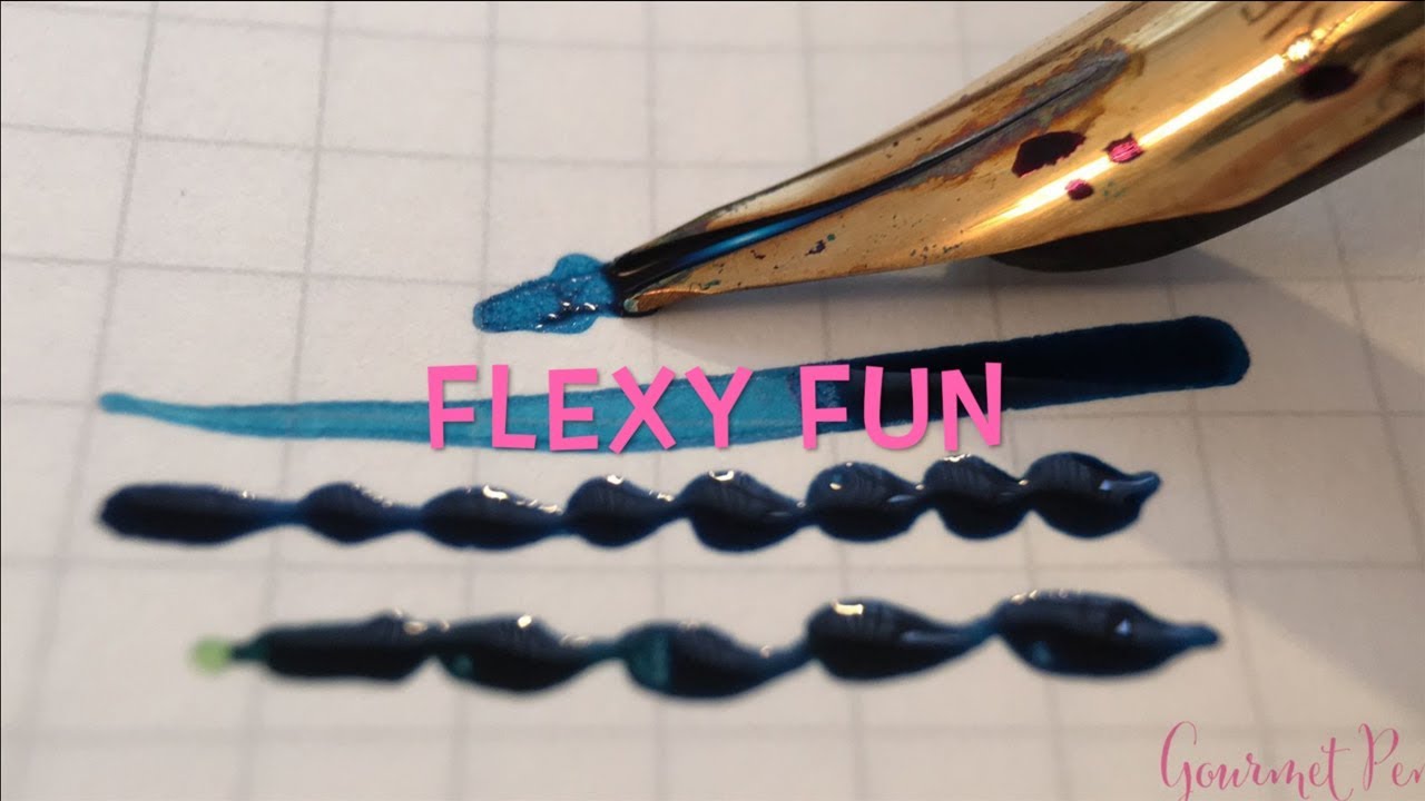 Flexy Nib Fountain Pens Compilation