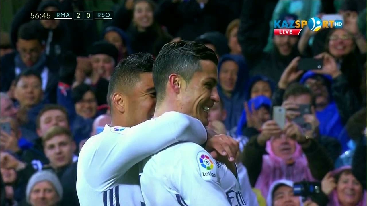 Cristiano Ronaldo vs Real Sociedad (H) 16-17 HD 720p by zBorges
