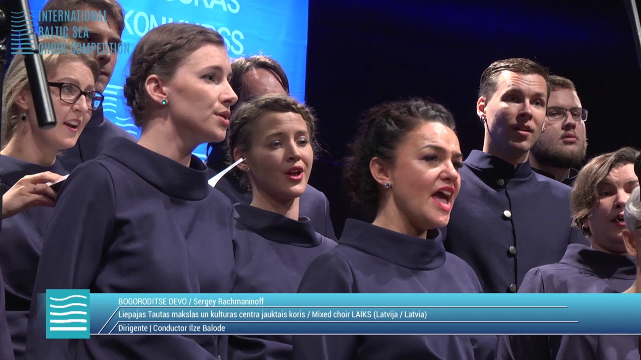Bogoroditse Devo by Sergey Rachmaninoff. Performed by Mixed choir LAIKS from Latvia. IBSCC 2019, CPC