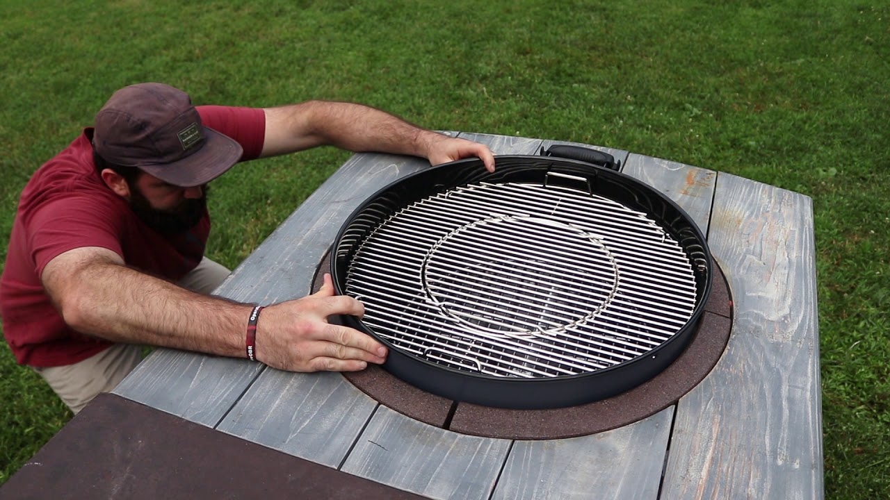 Installing Relic Grill Mount into Custom Table