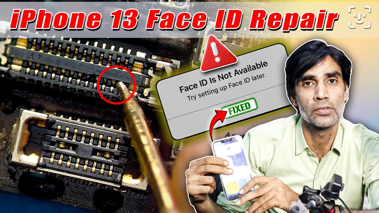 iPhone 13 face ID Not Available || 100% Live Solution #akinfo #iphonerepair #faceidrepair