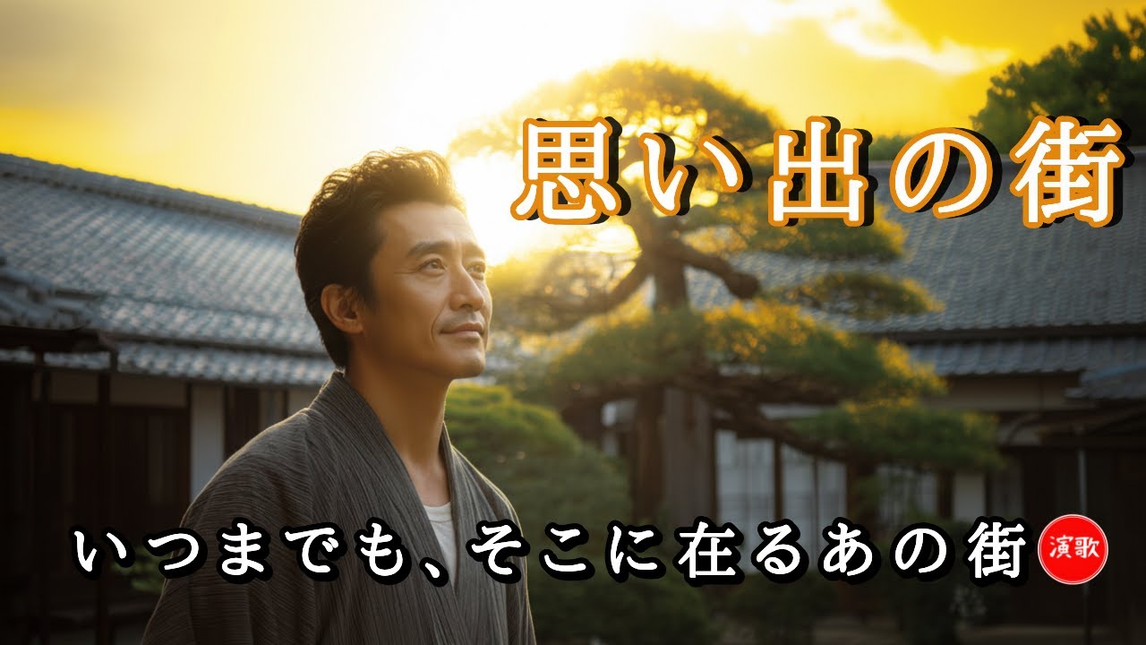 新曲 **思い出の街**  いつまでも、そこに在る 帰りたきあの場所 #演歌 #歌謡曲 #懐メロ #名曲 #カラオケ