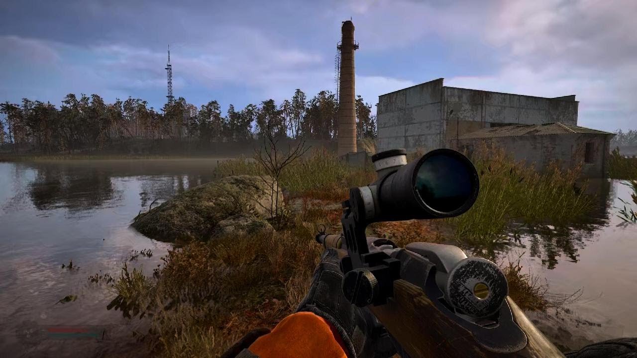 浩劫殺陣:車諾比之心（S.T.A.L.K.E.R. 2: Heart of Chornobyl）主線任務:窮追不捨 路上遇上二隻吸血鬼變異體