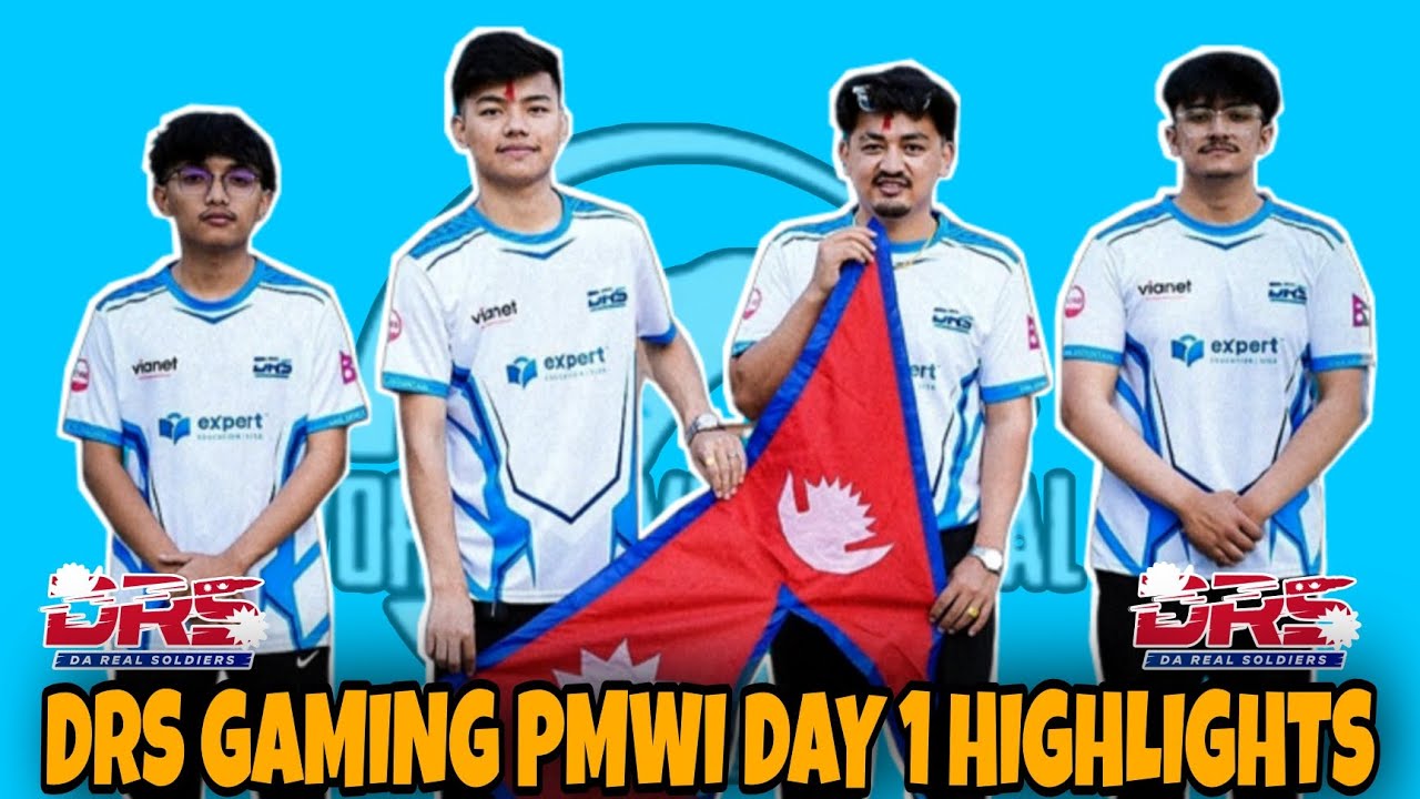 DRS GAMING 🇳🇵 PMWI 2023 Day 1 Highlights | DRS DELTA 1v2 STE | kvn gaming
