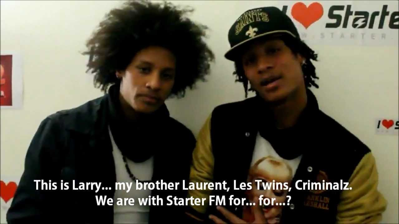 Starter FM Interview avec Les Twins bloopers / with English subtitles
