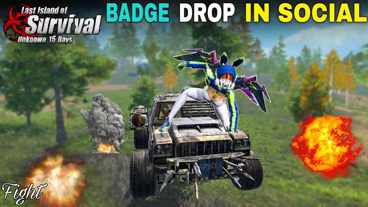 BADGE DROP FIGHT IN @MaxmoreGaming SOCIAL SERVER | LAST ISLAND OF SURVIVAL GAMEPLAY #lios