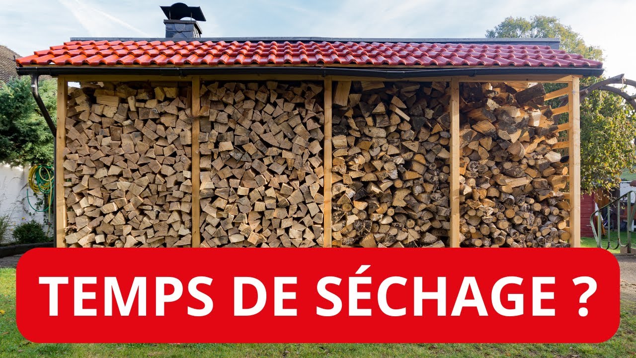 Quel est le temps de séchage du bois de chauffage ?