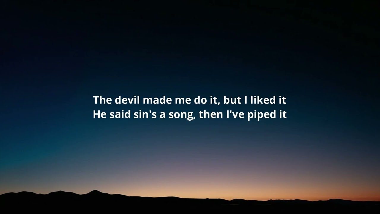 Esme Rose   The Devil Made Me Do It  Karaoke