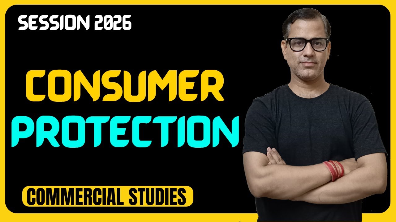 Consumer Protection | ICSE Class 10 | ICSE Commercial Studies | @sirtarunrupani