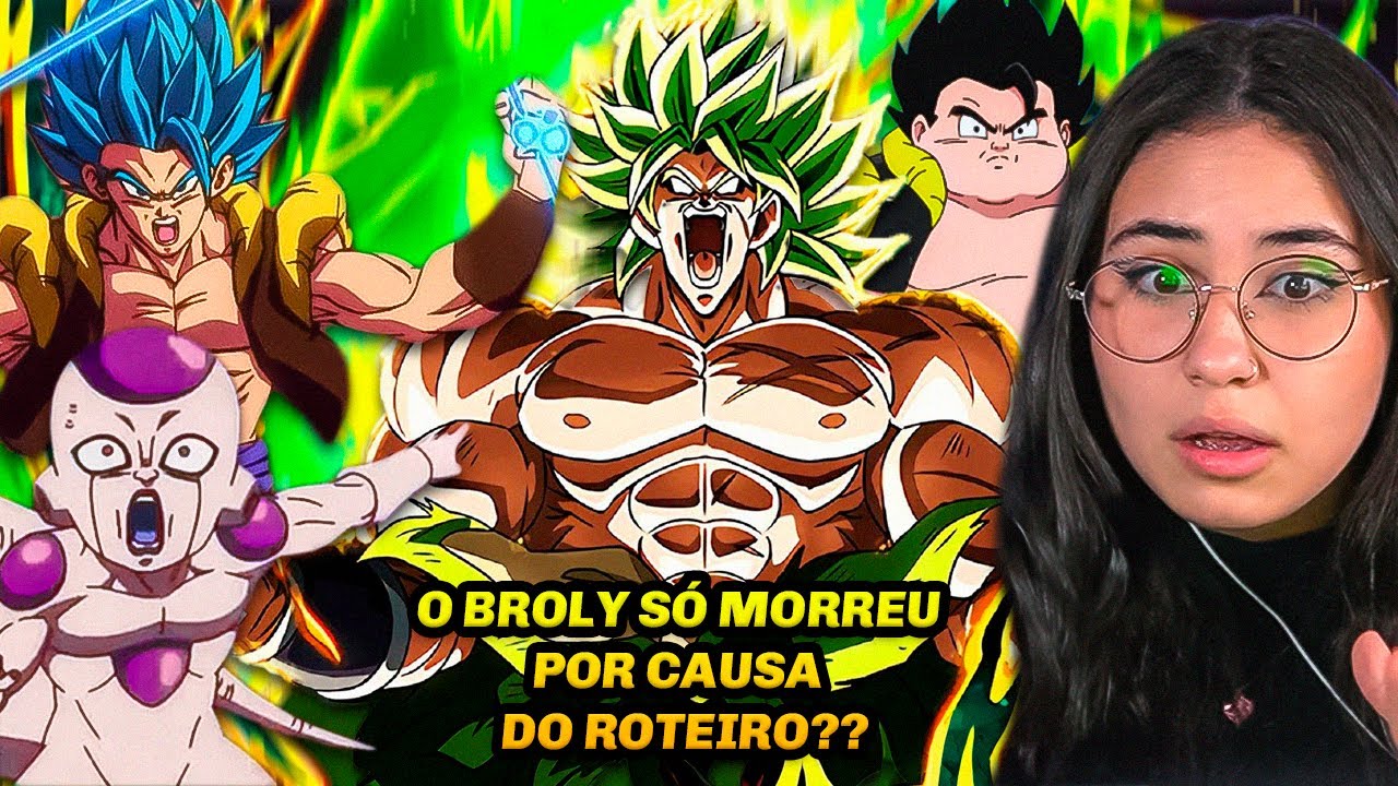 Assistindo Dragon Ball Super: Broly pela primeira vez