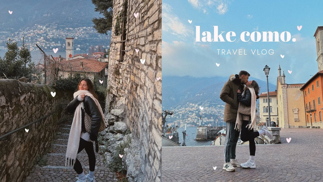 LAKE COMO VLOG! the best airbnb we have ever stayed in & a cute date night.